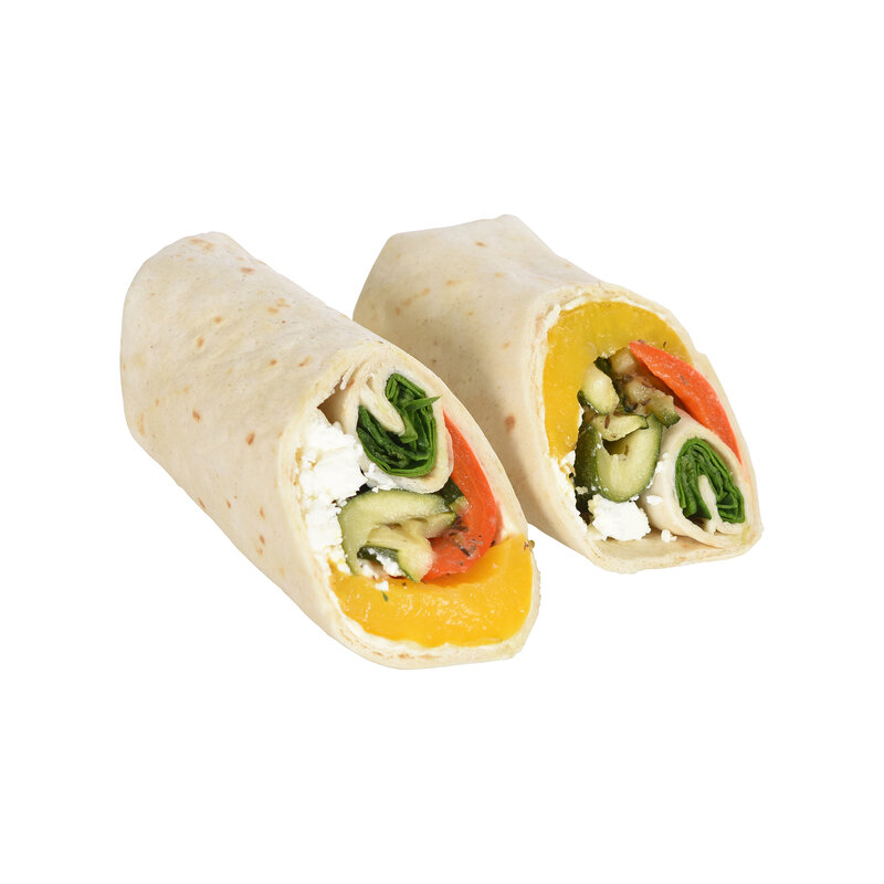 Wrap mit Grillgemüse & Feta